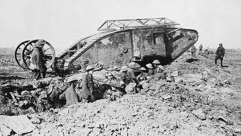 Winston Churchill invented the tank during World War One