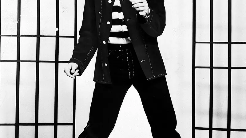 Elvis Presley was a natural blonde with dyed black hair